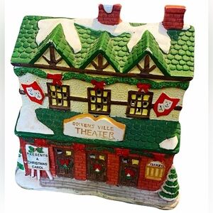 ⛄️Dickensville Theater Christmas Village House 🎄